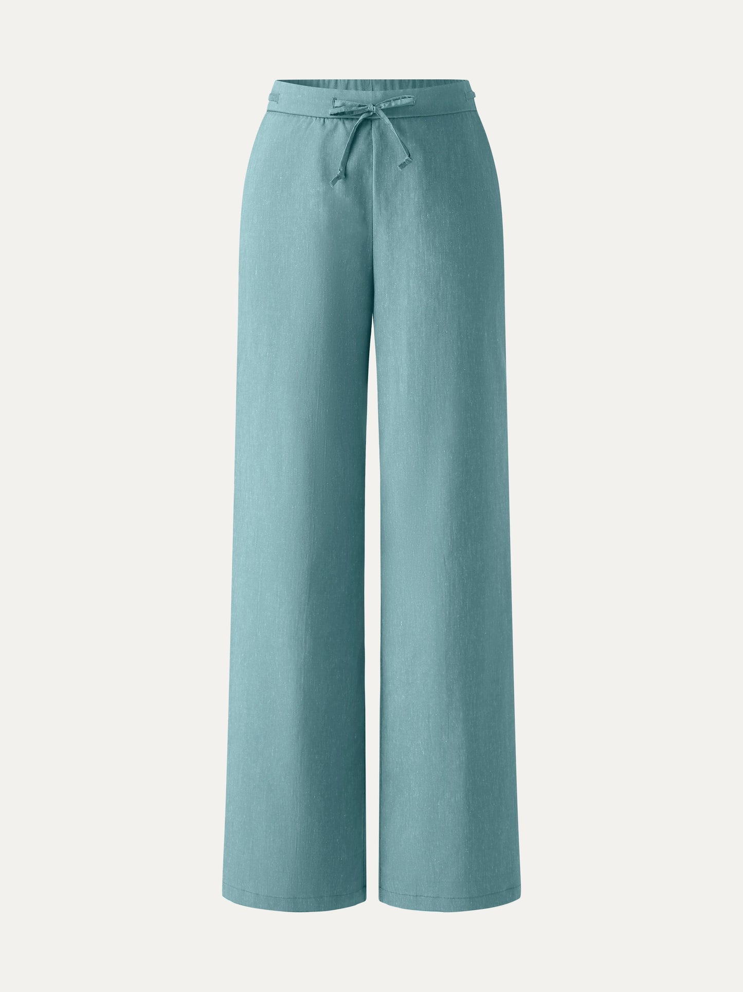 Weite Hose mit Kordelzug und Taschen