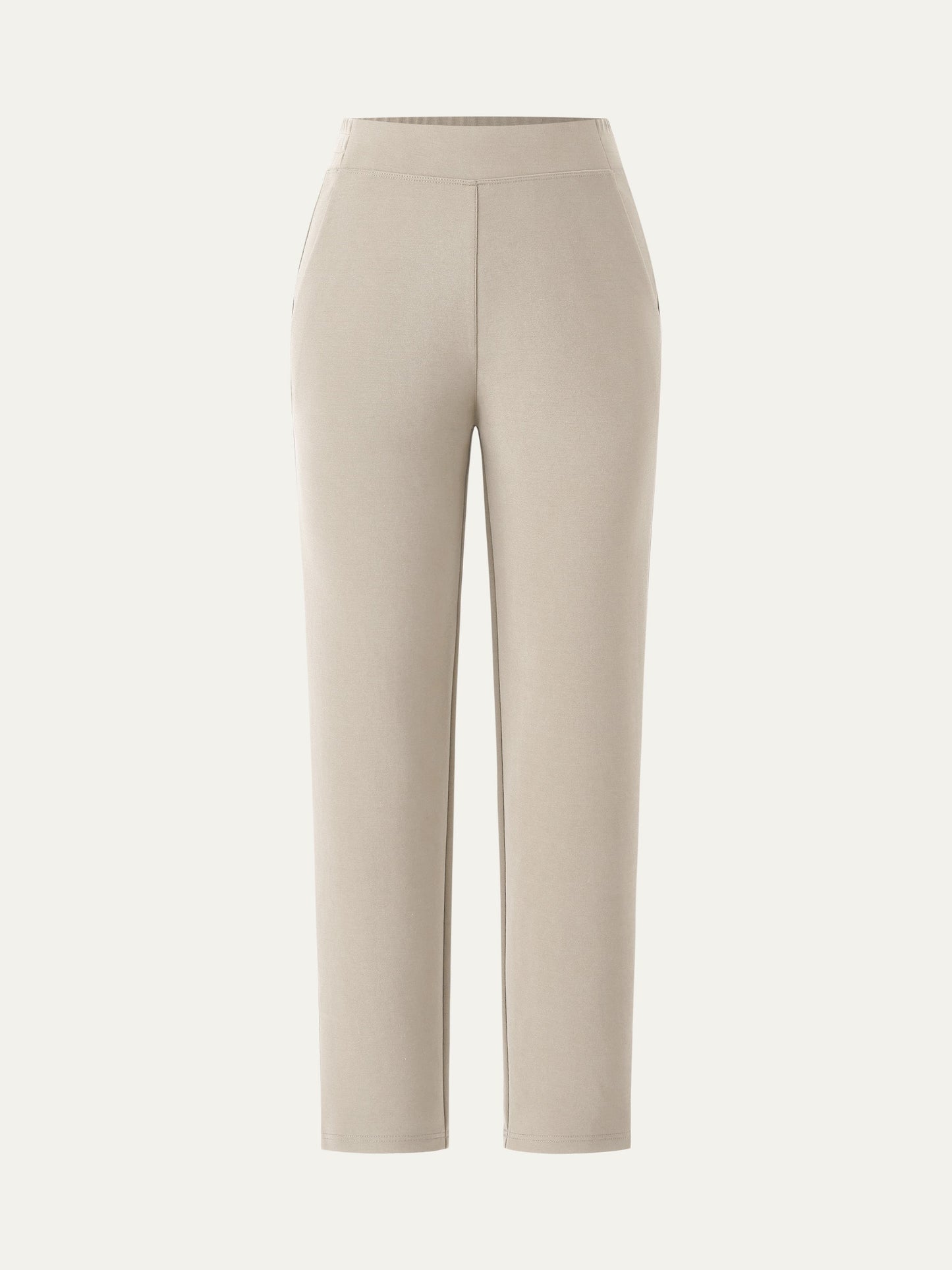 Mid Rise Pull-on Tapered Hose mit Taschen