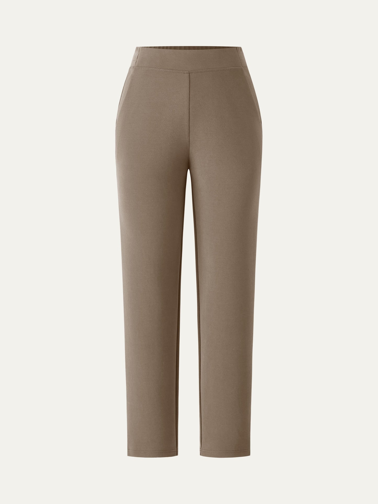 Mid Rise Pull-on Tapered Hose mit Taschen