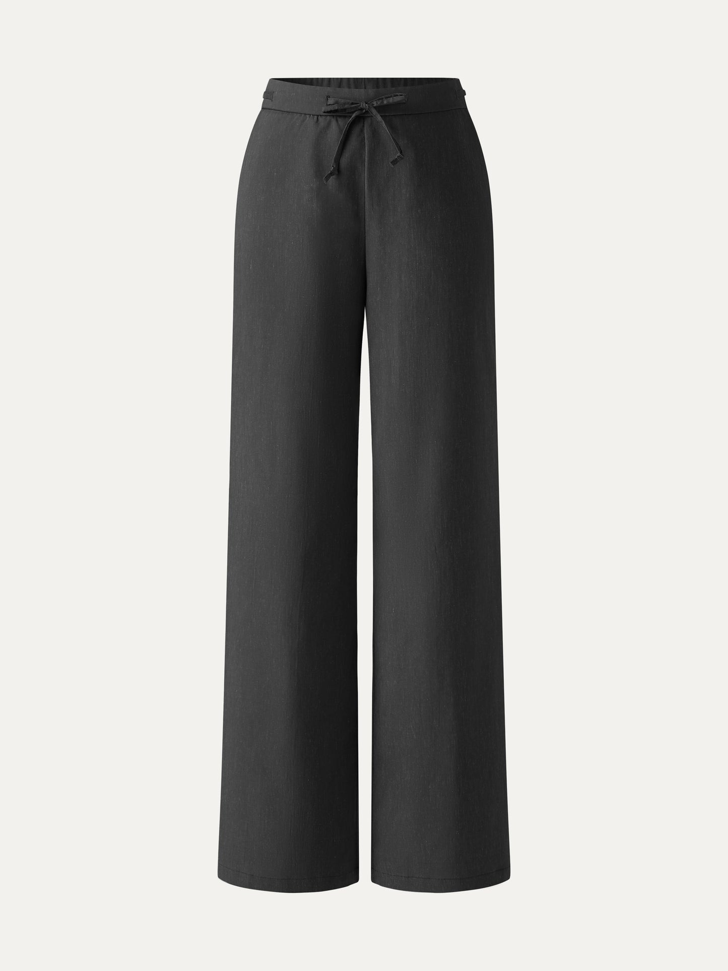 Weite Hose mit Kordelzug und Taschen