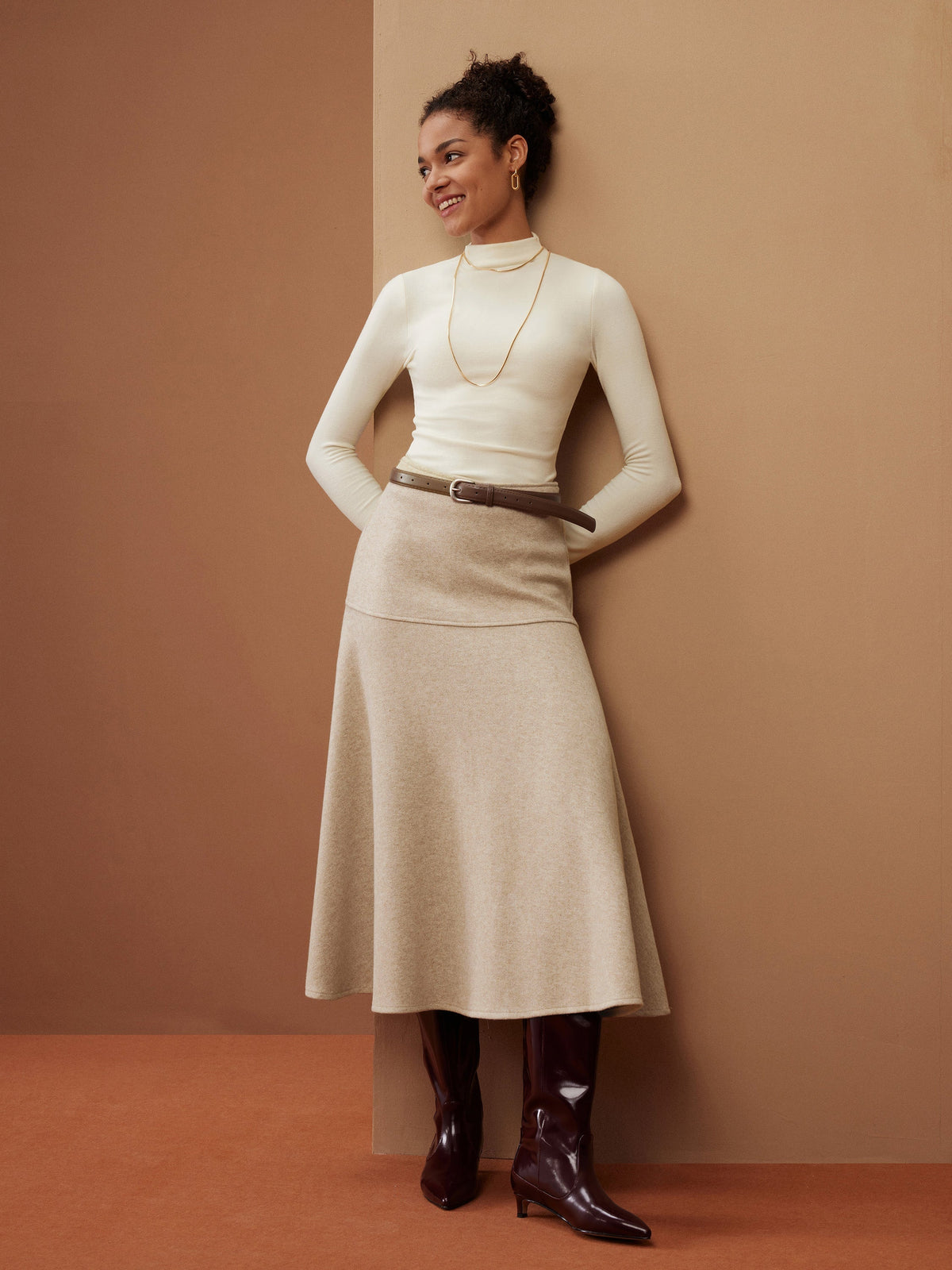 FuzzLuxe Flared Maxi-Rock
