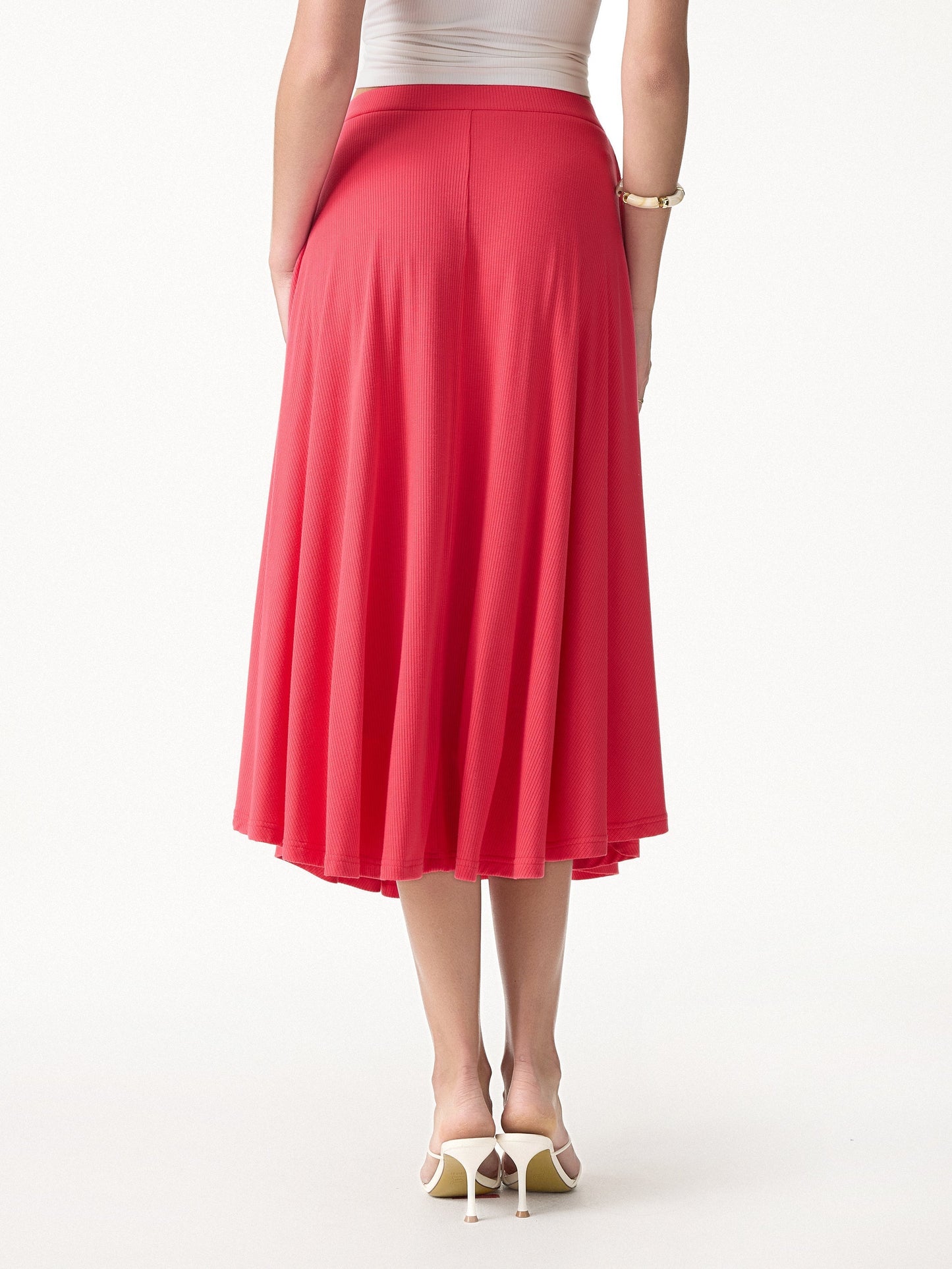 CoolTouch Midi Circle Flare Rock mit Taschen