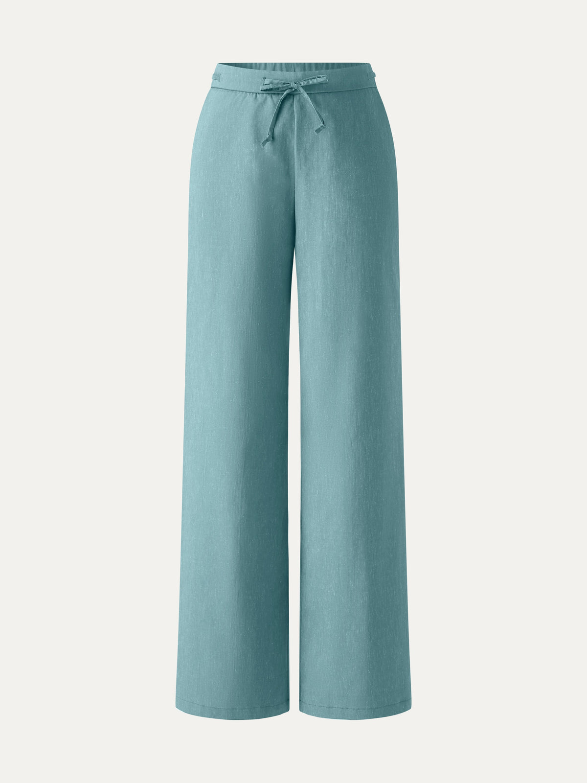 Weite Hose mit Kordelzug und Taschen