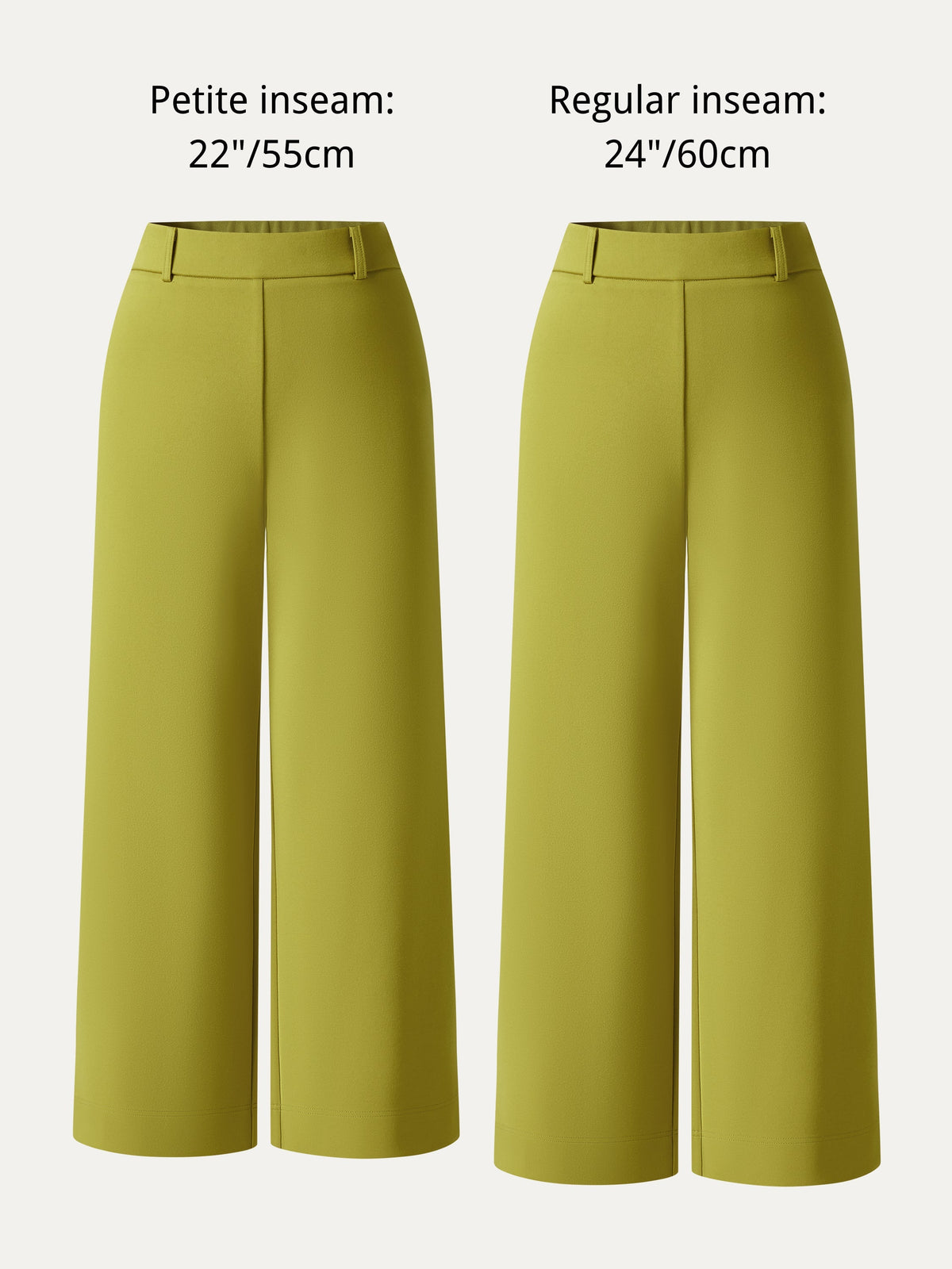 Mid Rise Cropped Wide Leg Pants mit Taschen