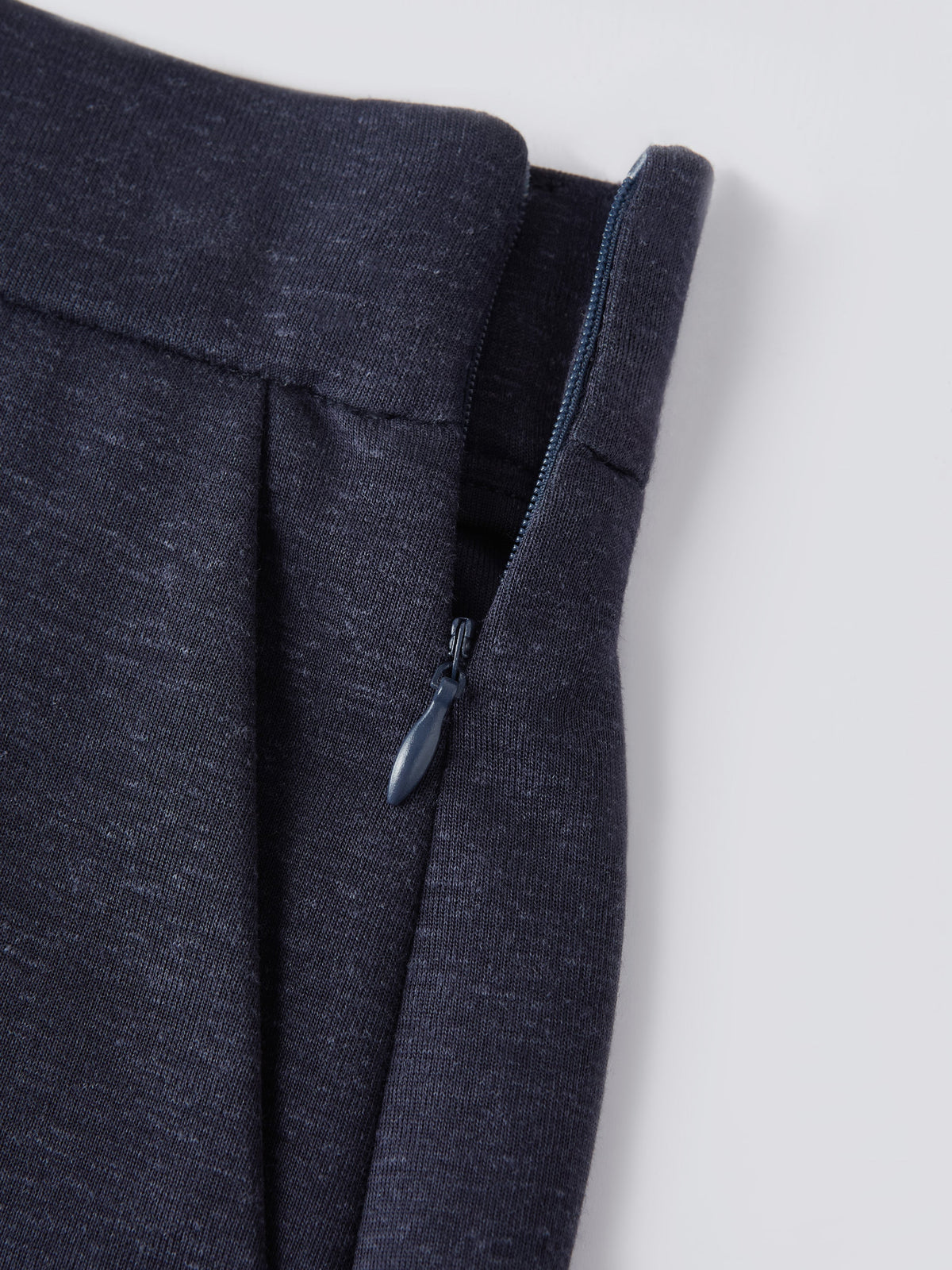 Baumwoll-Leinen-Mischung Tailored Shorts