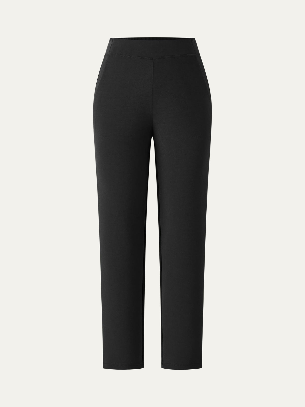Mid Rise Pull-on Tapered Hose mit Taschen
