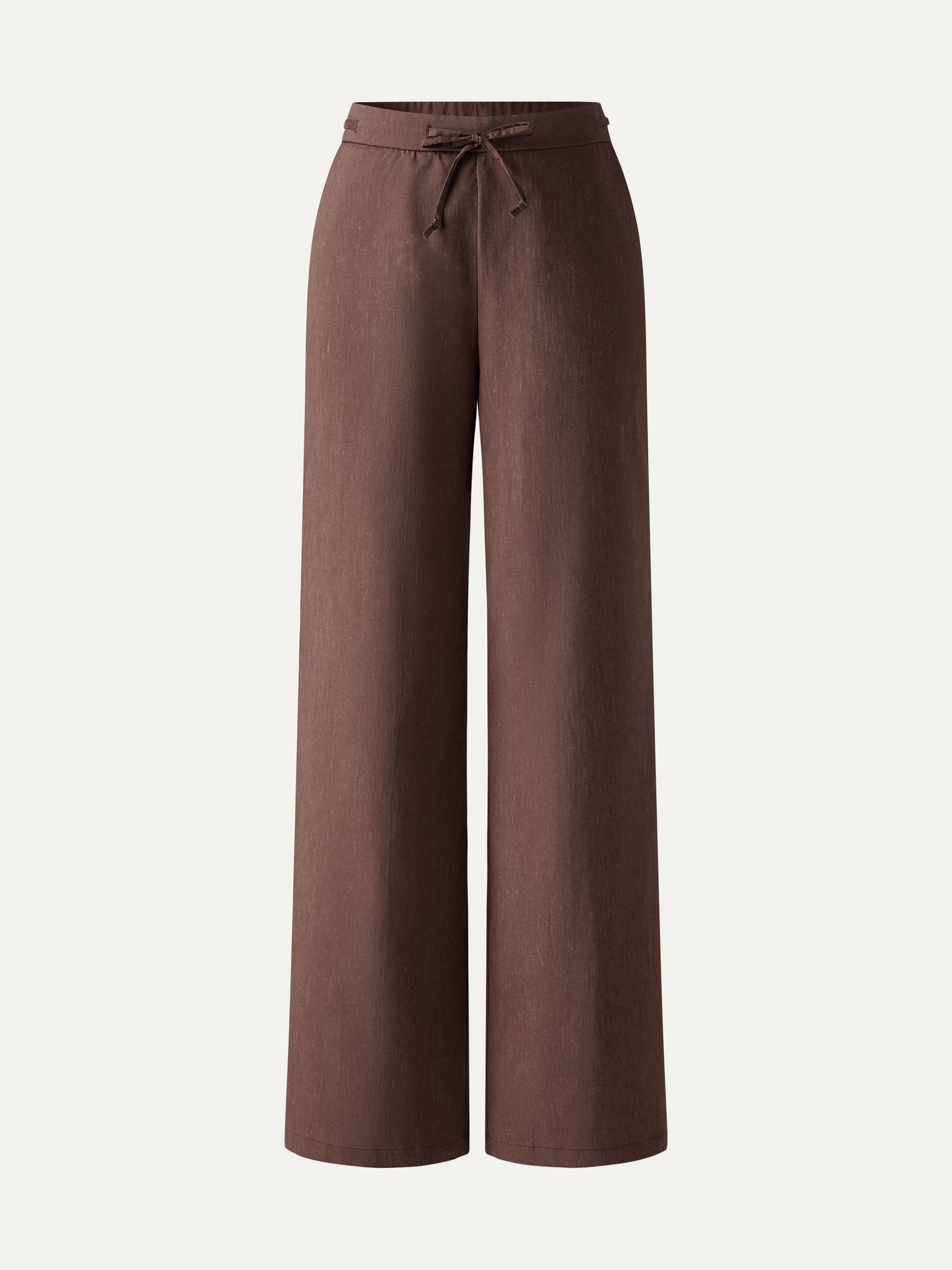 Weite Hose mit Kordelzug und Taschen