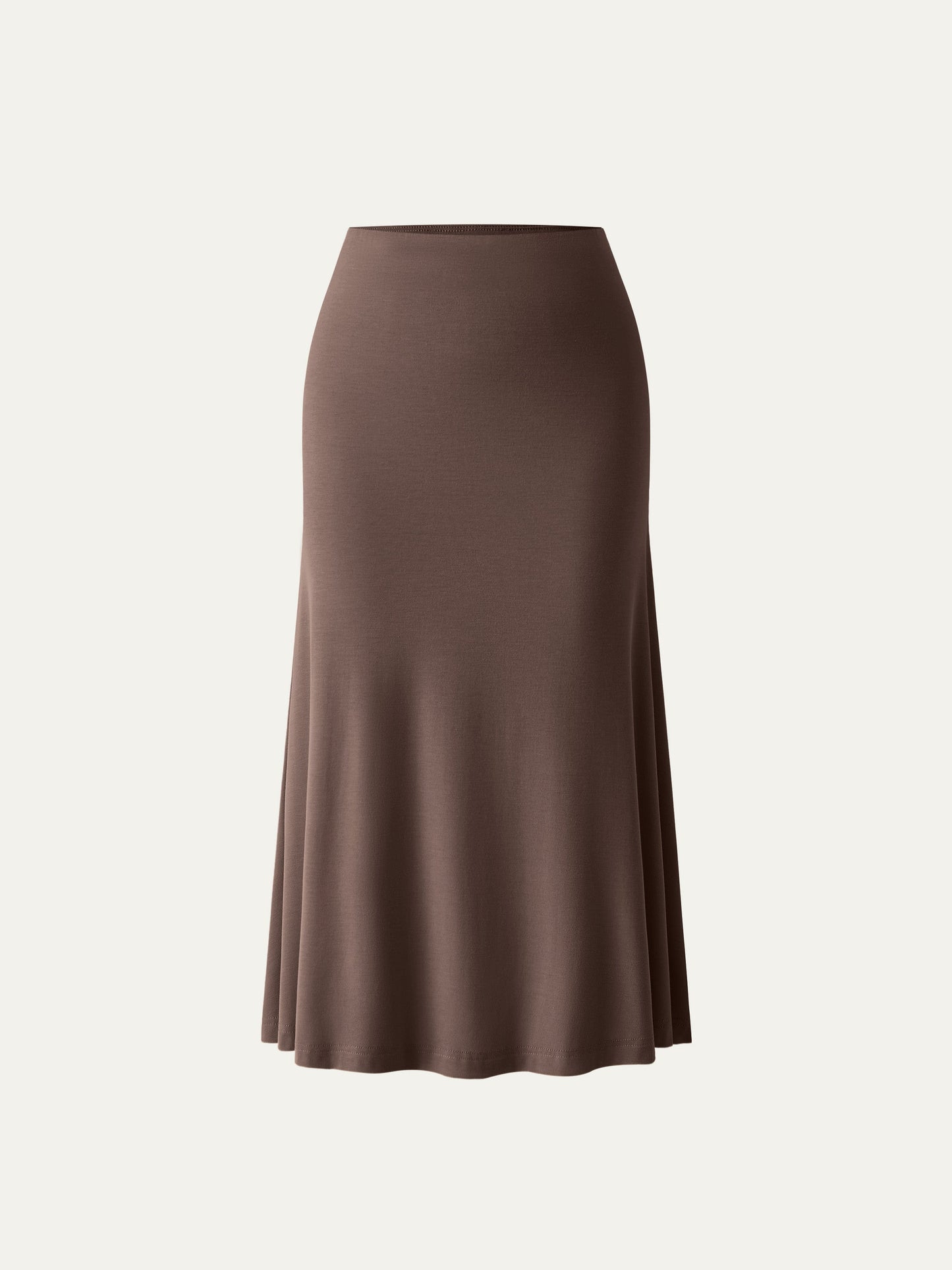 Breezy Pull-On Meerjungfrau Midi-Rock