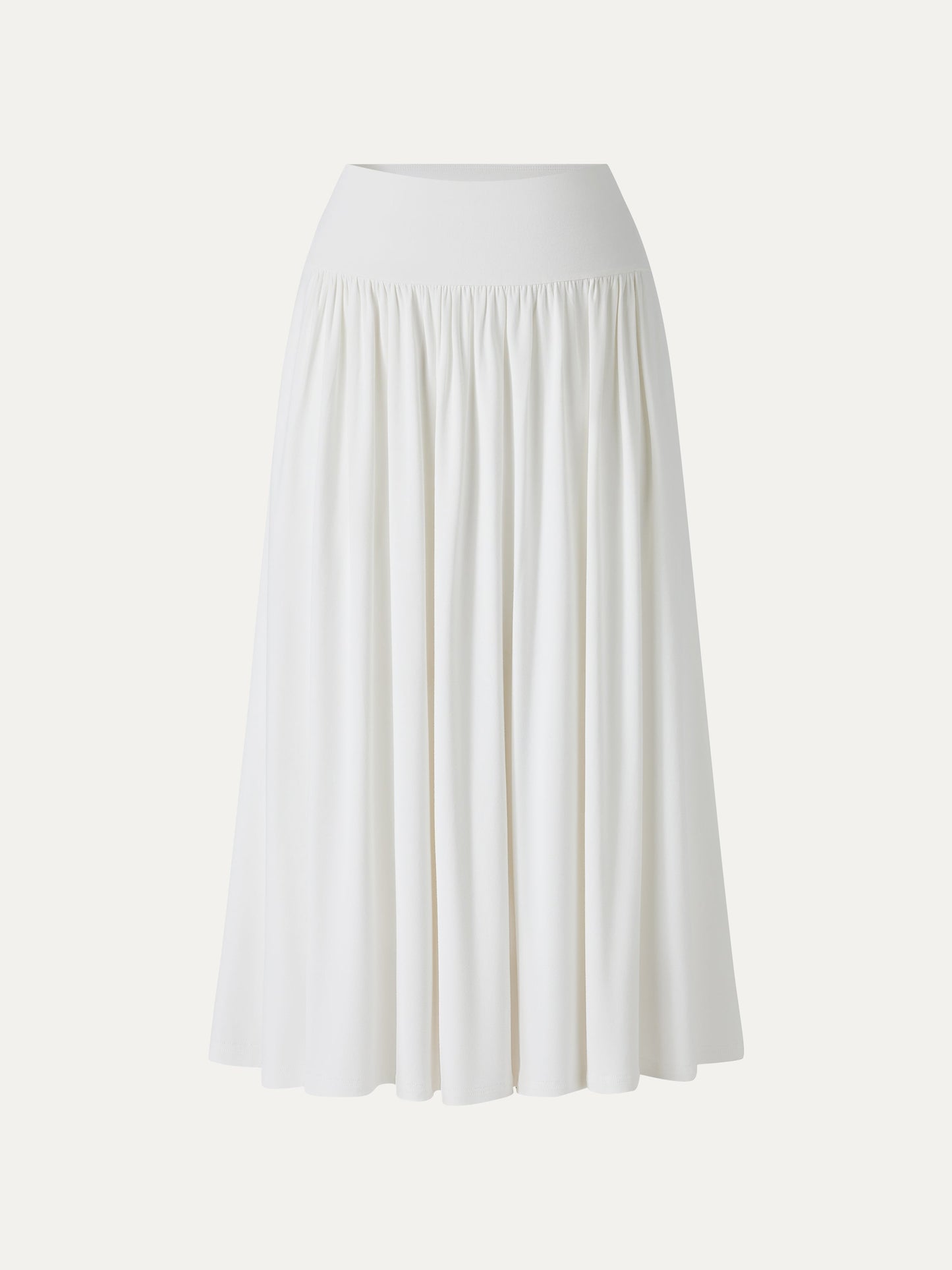 SkinKiss Mid Rise Gathered Midi Rock mit Taschen