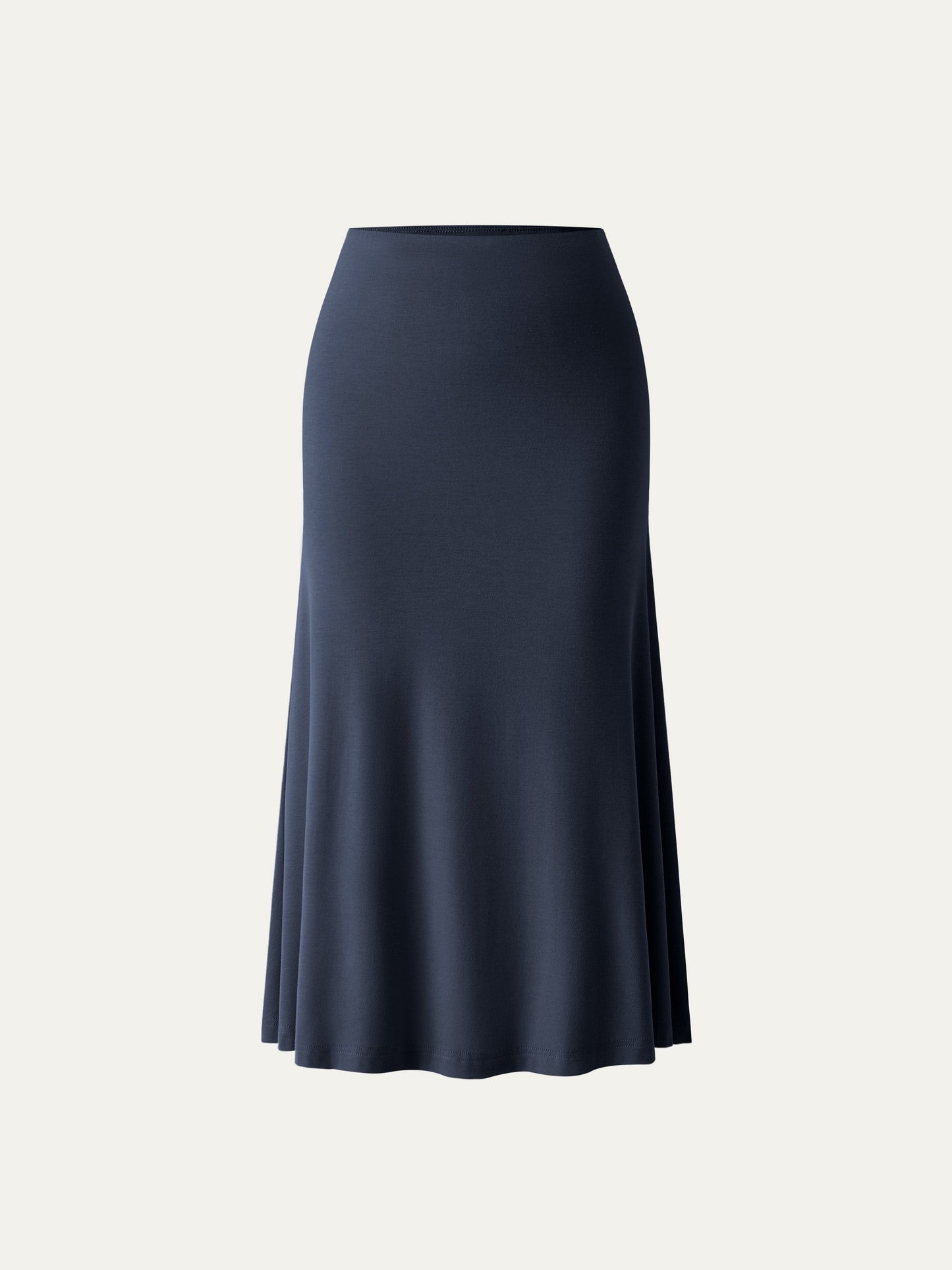 Breezy Pull-On Meerjungfrau Midi-Rock