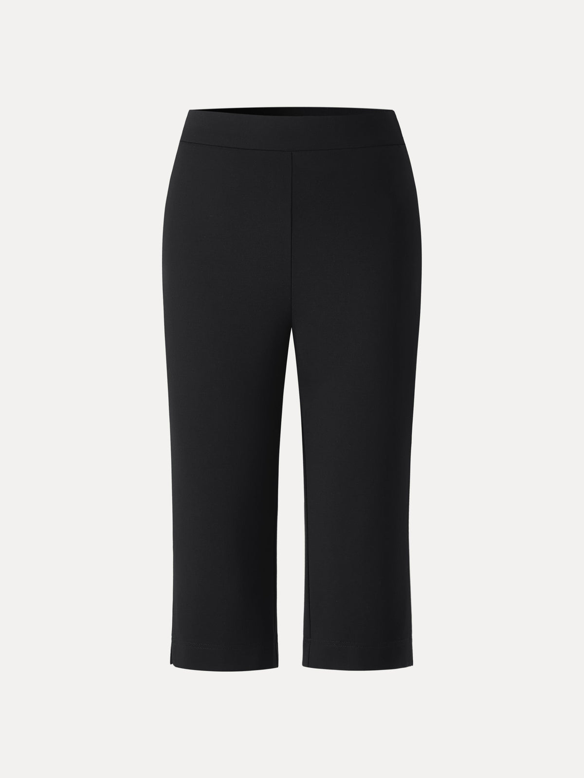 Stretch Ponte Chic Capri-Hose mit Taschen