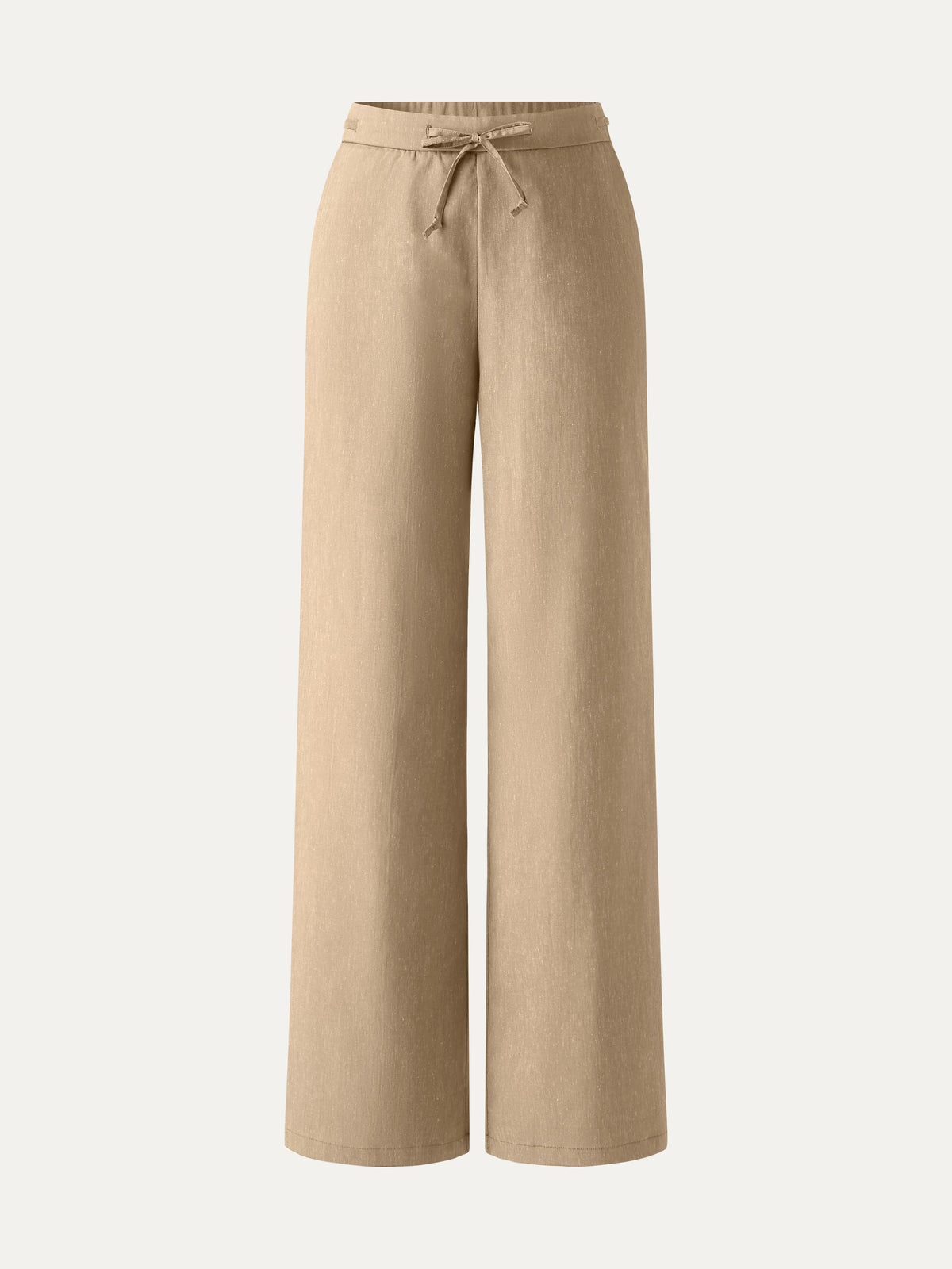 Weite Hose mit Kordelzug und Taschen