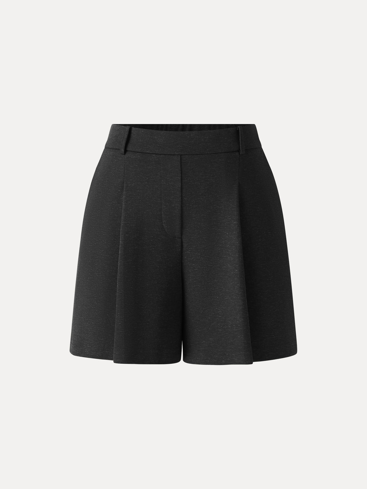 Baumwoll-Leinen-Mischung Tailored Shorts